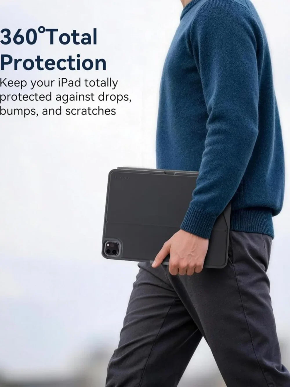 11-inch iPad Pro & Air Keyboard Case - Slim, Lightweight, Protective Cover
